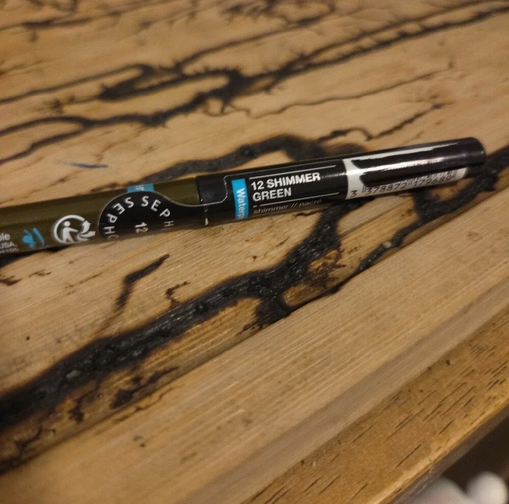 Sephora 12H Retractable Eyeliner #12 Shimmer Green Waterproof NEW SEALED